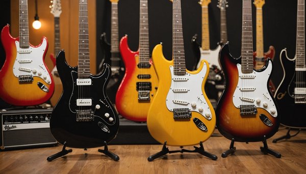 Les modèles de guitare électrique parfaits pour débutants